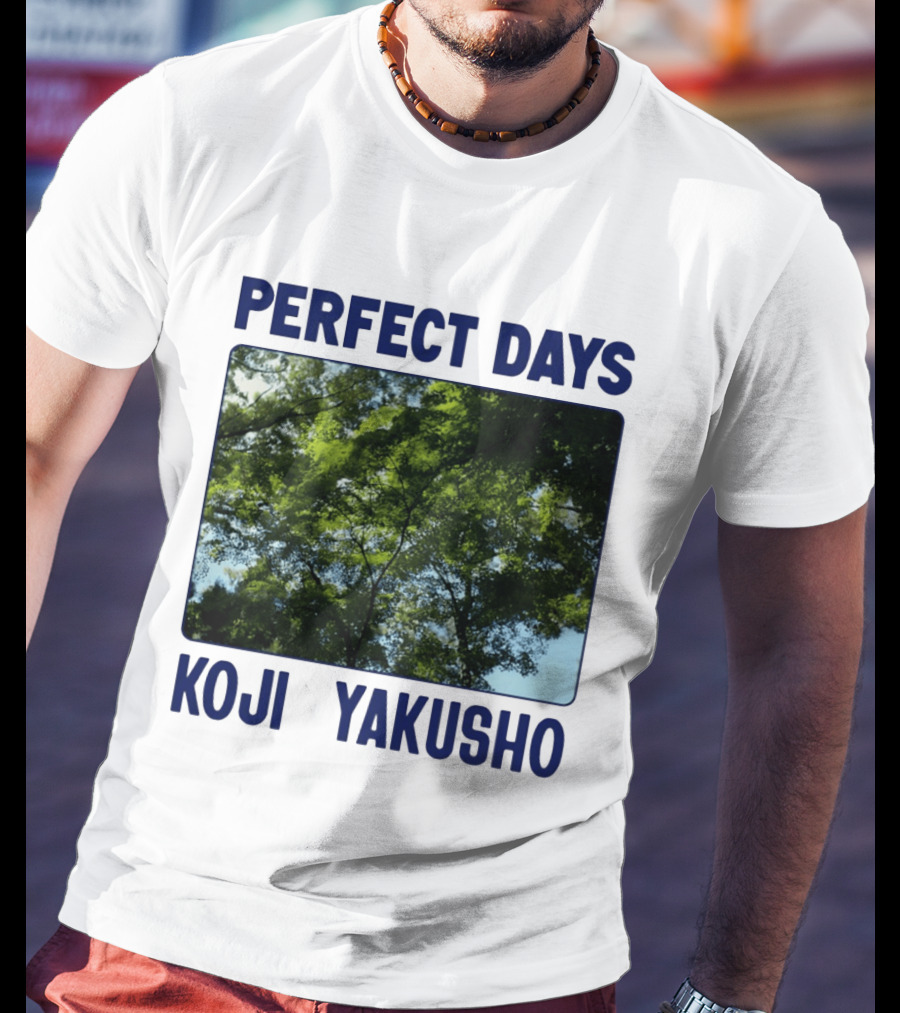 Perfect Days Koji Yakusho Forest Scene T-Shirt
