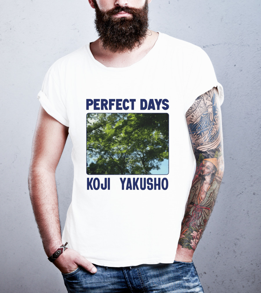 Perfect Days Koji Yakusho Forest Scene T-Shirt