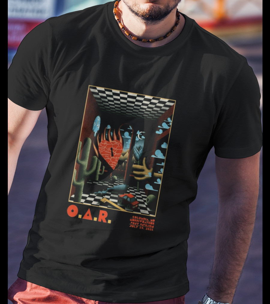 O.A.R Merriweather Post Pavilion Columbia MD July 24 2026 T-Shirt