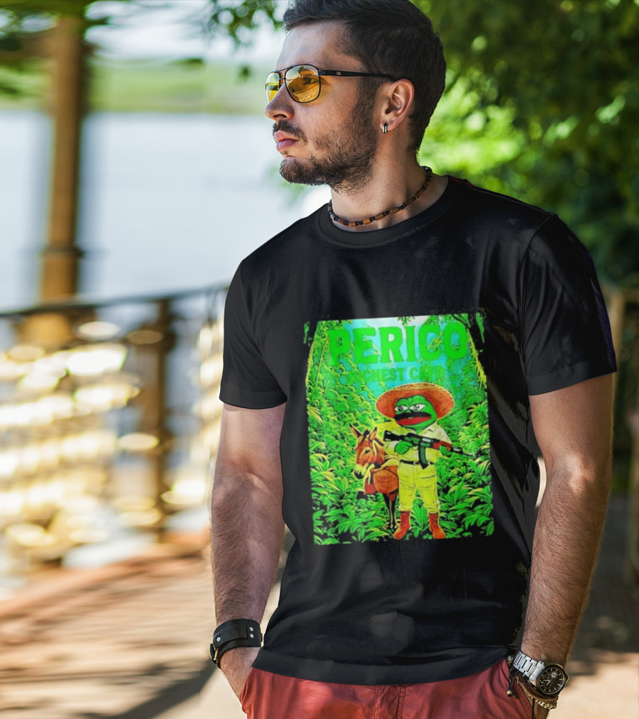 Perico Highest Caff Jungle Donkey Explorer T-Shirt