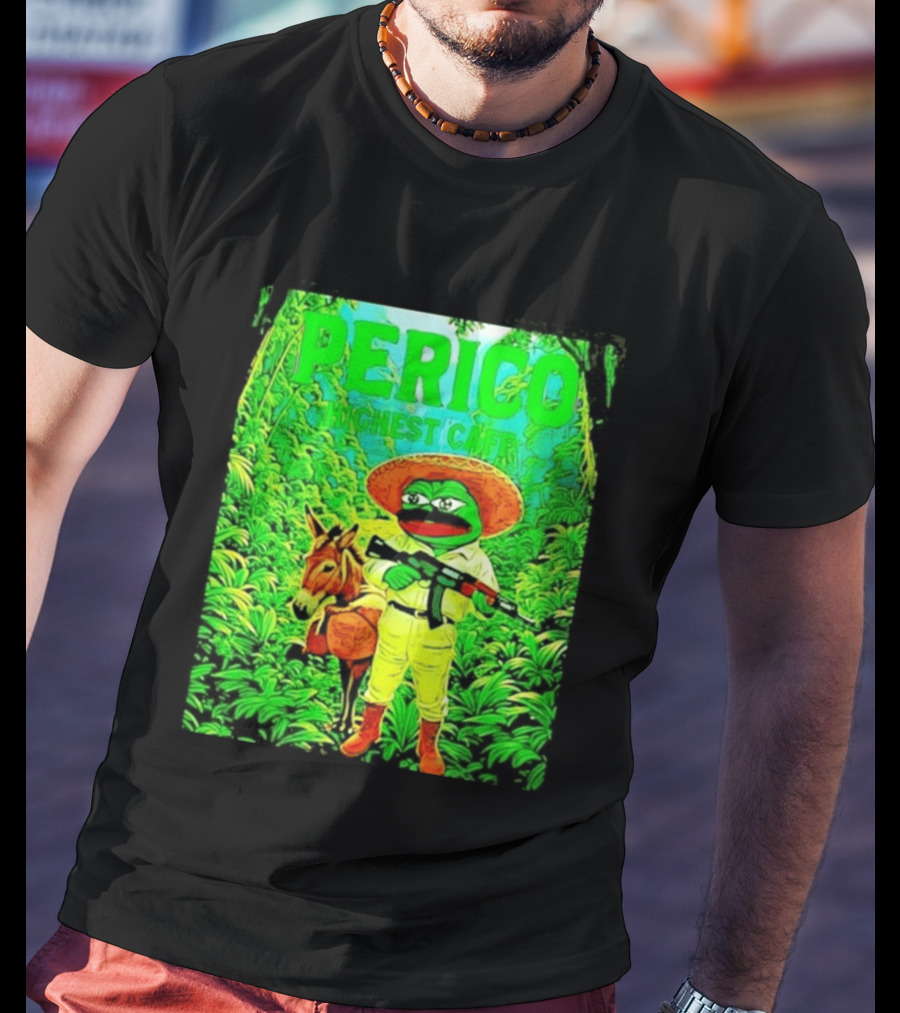Perico Highest Caff Jungle Donkey Explorer T-Shirt