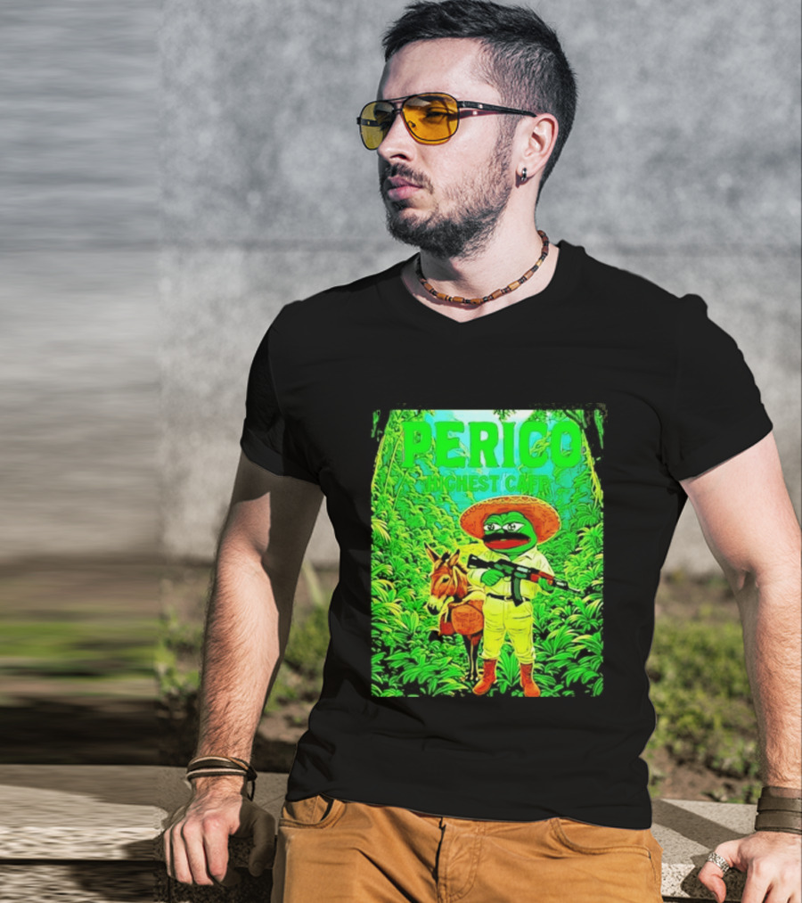 Perico Highest Caff Jungle Donkey Explorer T-Shirt