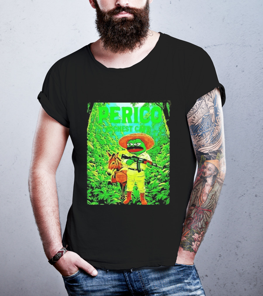 Perico Highest Caff Jungle Donkey Explorer T-Shirt