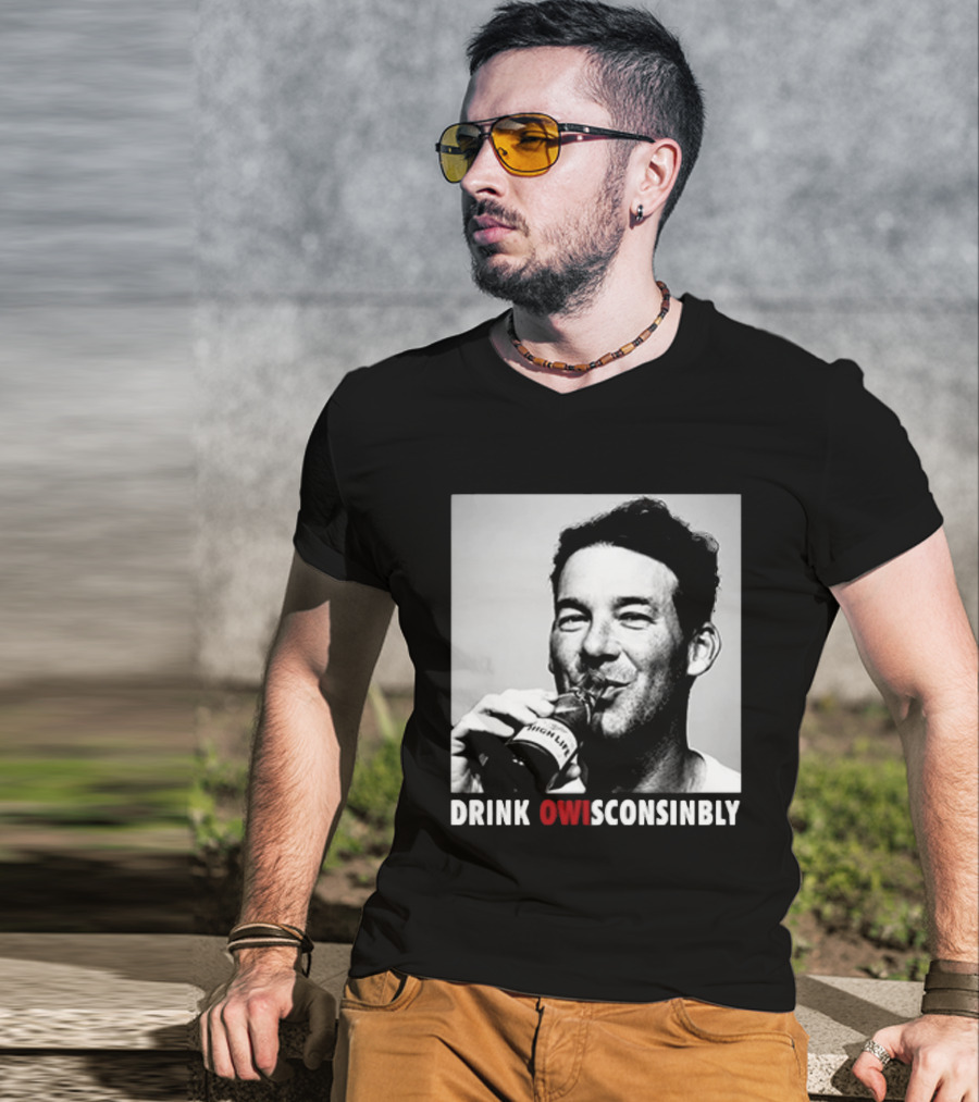 Tony Romo Drink OWIsconsinbly High Life T-Shirt