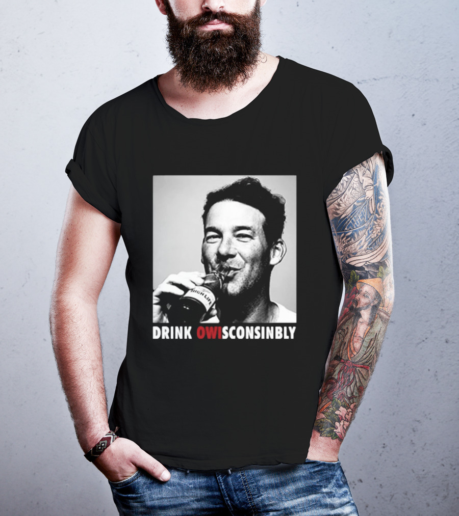 Tony Romo Drink OWIsconsinbly High Life T-Shirt