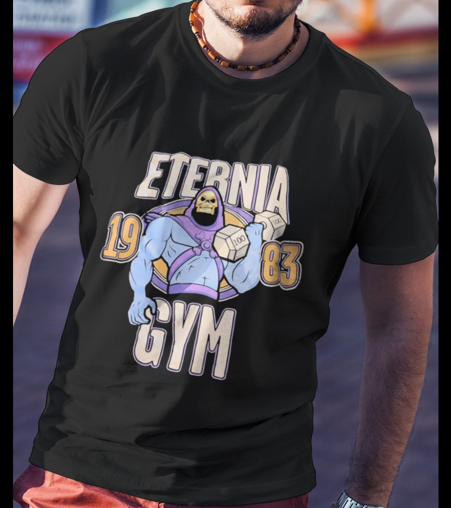 Eternia Gym 1983 Skeletor Masters Of The Universe T-Shirt