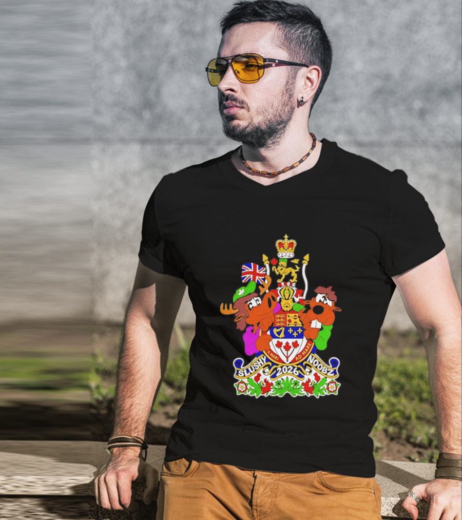 Slushy Noobz 2026 Coat Of Arms A Mari Ad Mare Martin Hamzah T-Shirt