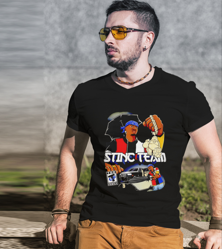 Stinc Team Too Greedy Family Urban Streetwear T-Shirt