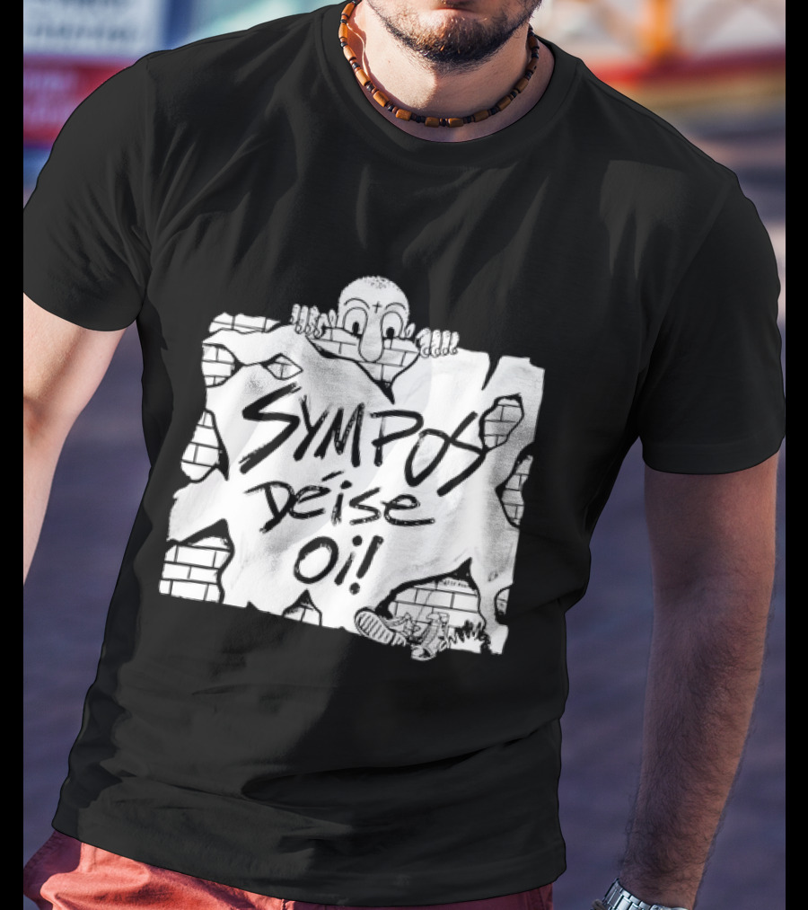 Sympos Deise Oi Skinhead Brick Wall Punk T-Shirt