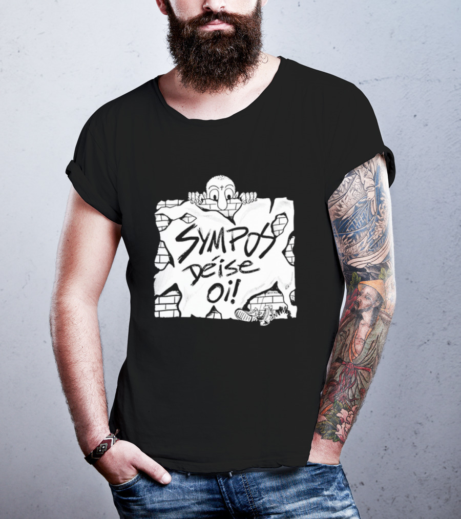 Sympos Deise Oi Skinhead Brick Wall Punk T-Shirt