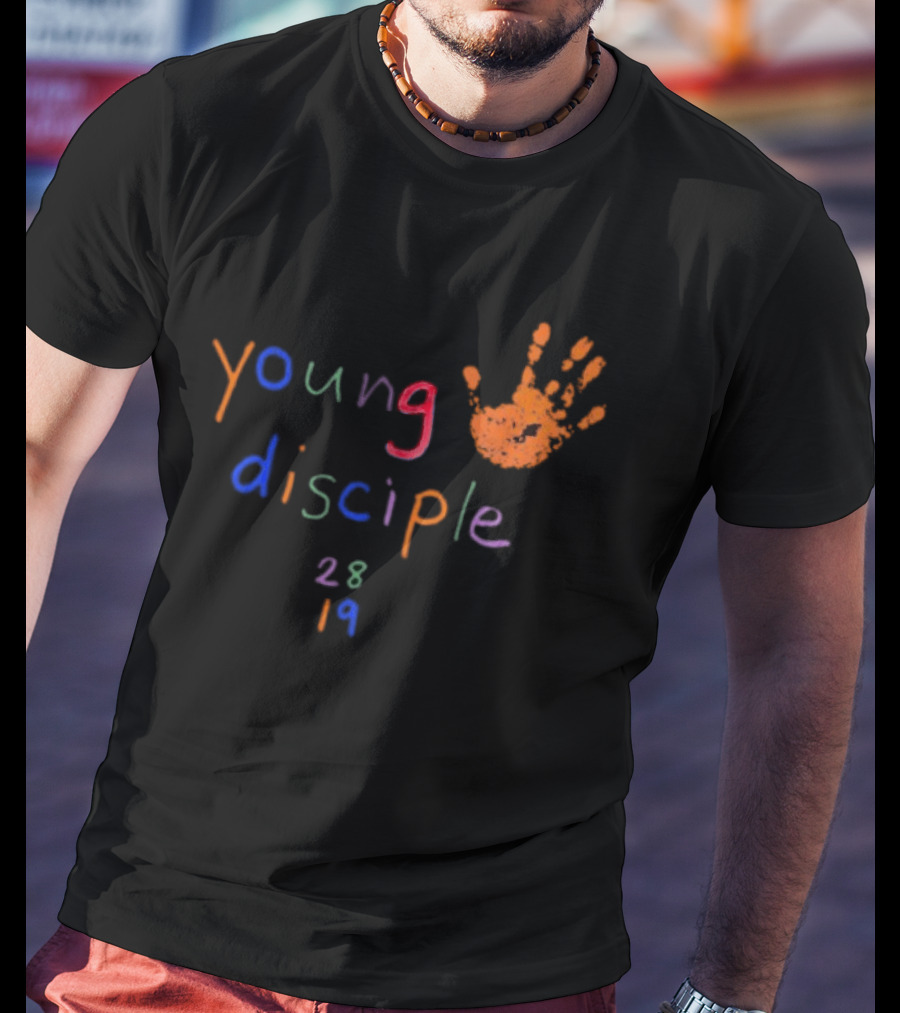 Young Disciple 2819 Handprint Colorful T-Shirt