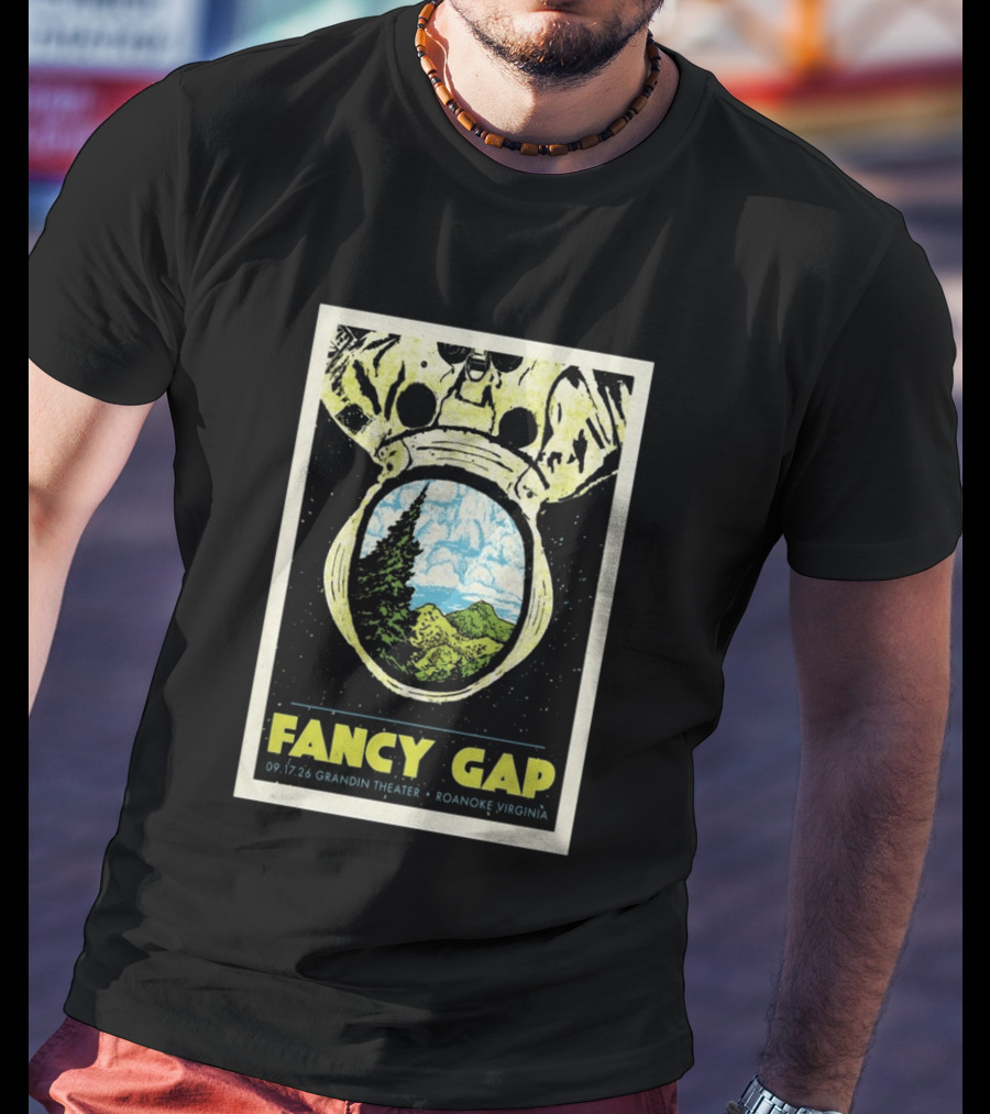 Fancy Gap 09 17 26 Grandin Theater Roanoke Virginia T-Shirt