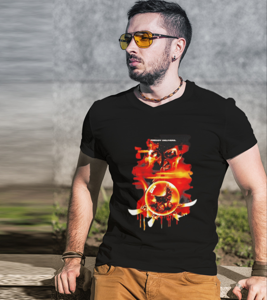 Freddy Krueger A Nightmare On Elm Street The Dream Child Freddy Delivers T-Shirt