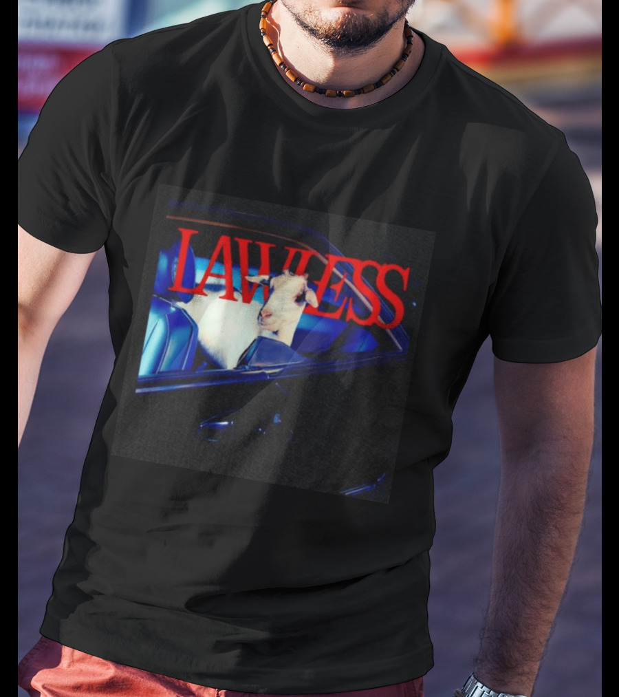 LAWLESS Goat In Car SB Driving T-Shirt