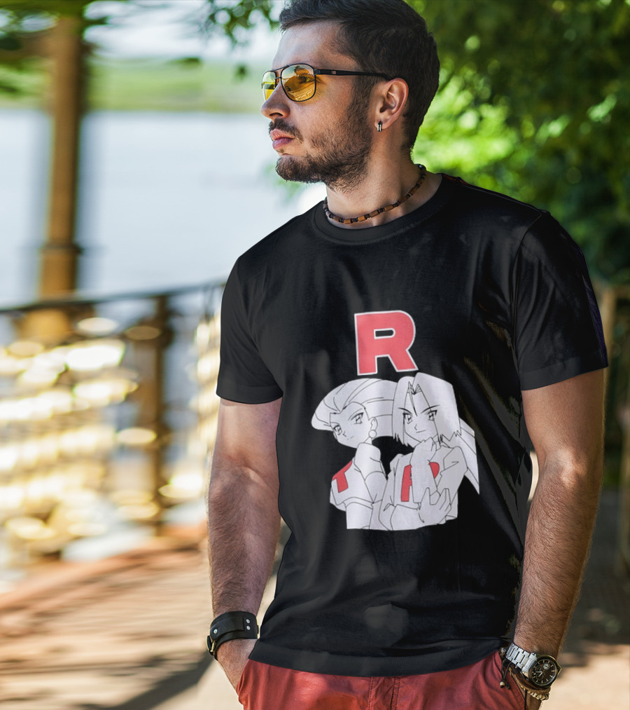 Jessie James Team Rocket R POKEMON Characters T-Shirt