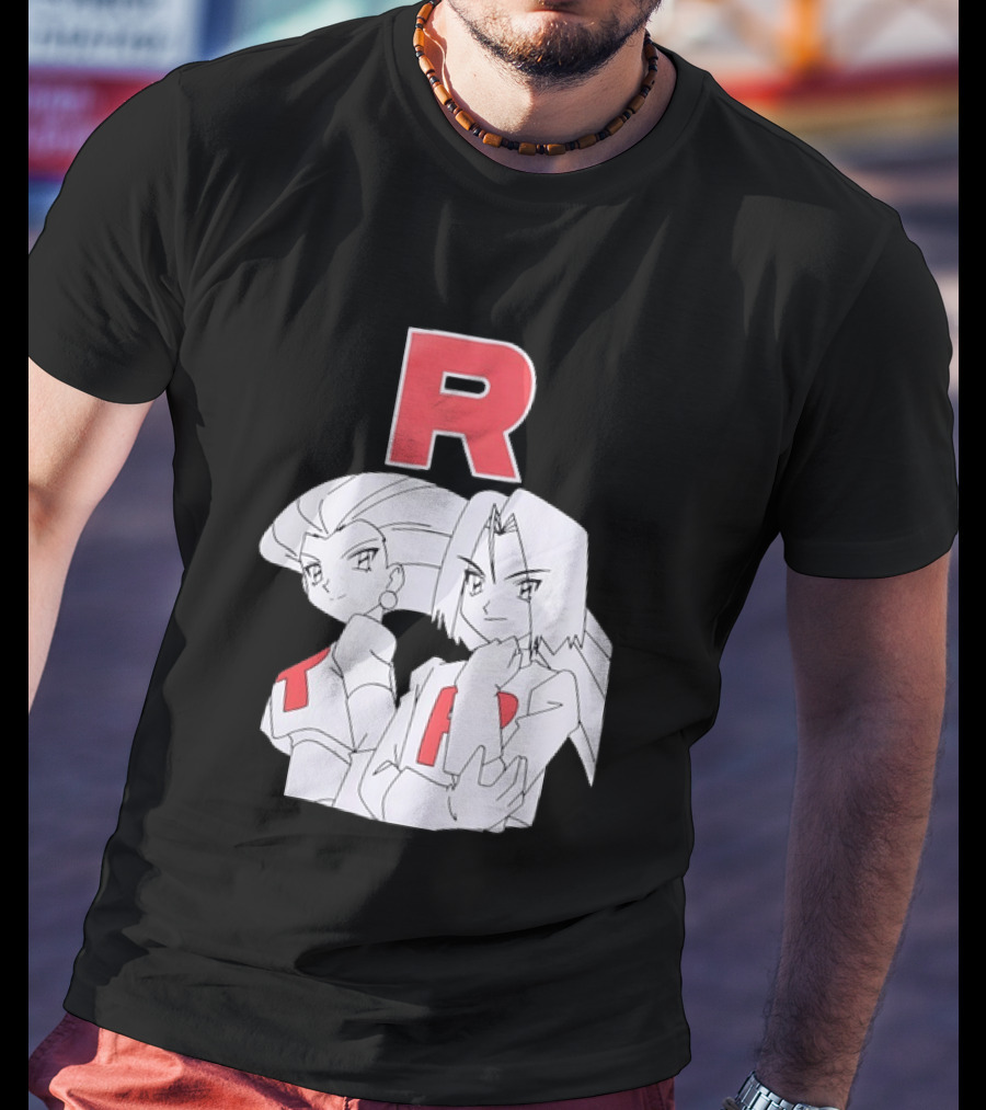 Jessie James Team Rocket R POKEMON Characters T-Shirt