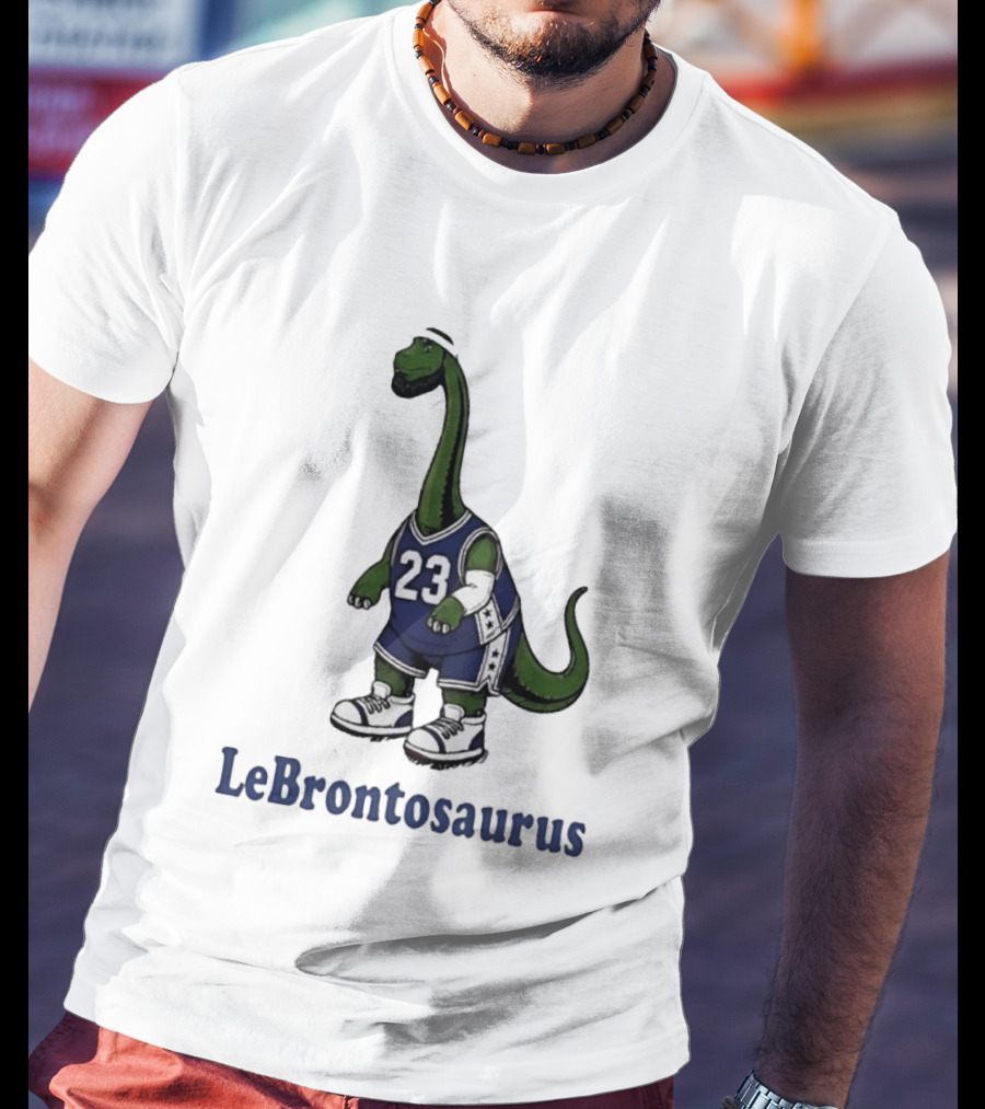 Lebrontosaurus 23 Basketball Dinosaur Philadelphia 76ers Lebron James T-Shirt