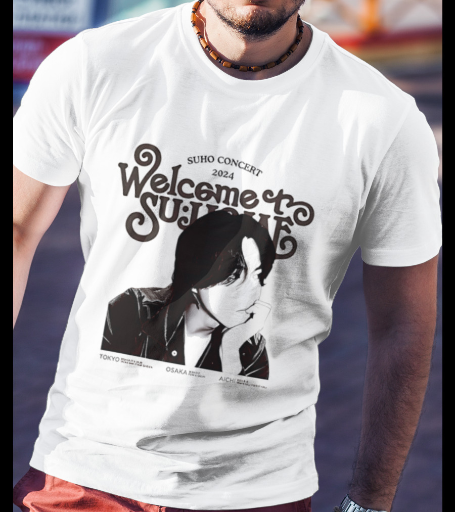 SUHO Concert 2024 Welcome To Su Home Tokyo Osaka Aichi Tour T-Shirt