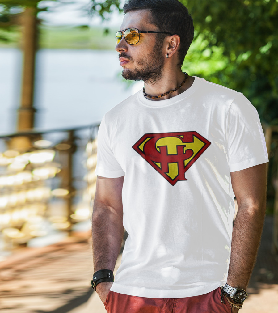 Superman Symbol CH Clark Kent Super Hero T-Shirt