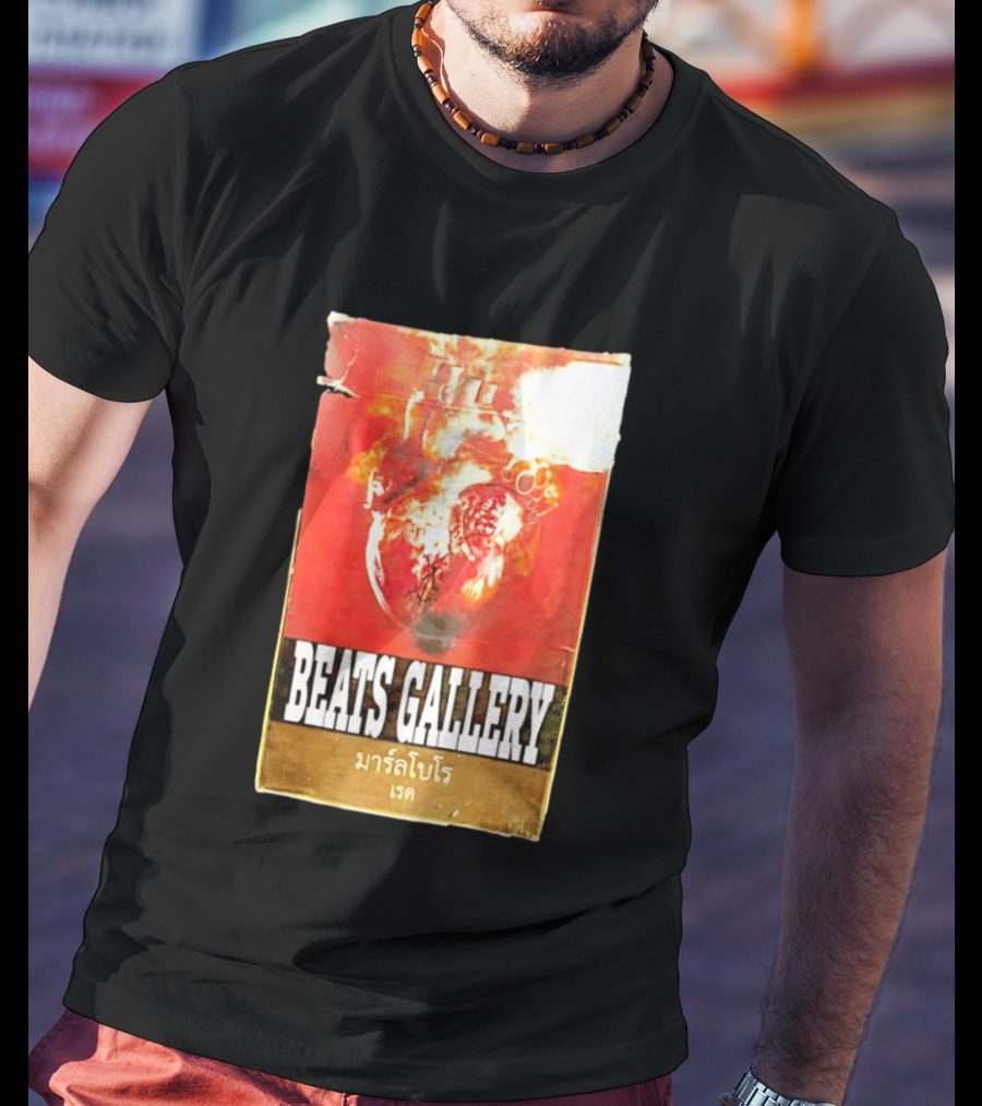 BEATS GALLERY Marlboro Red Anatomical Heart T-Shirt