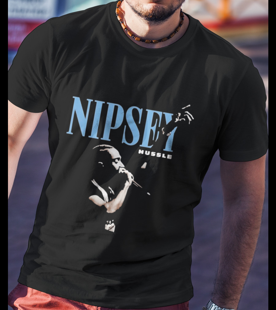 Nipsey Hussle Rap Artist Performing Music Nipsey Hussle T-Shirt