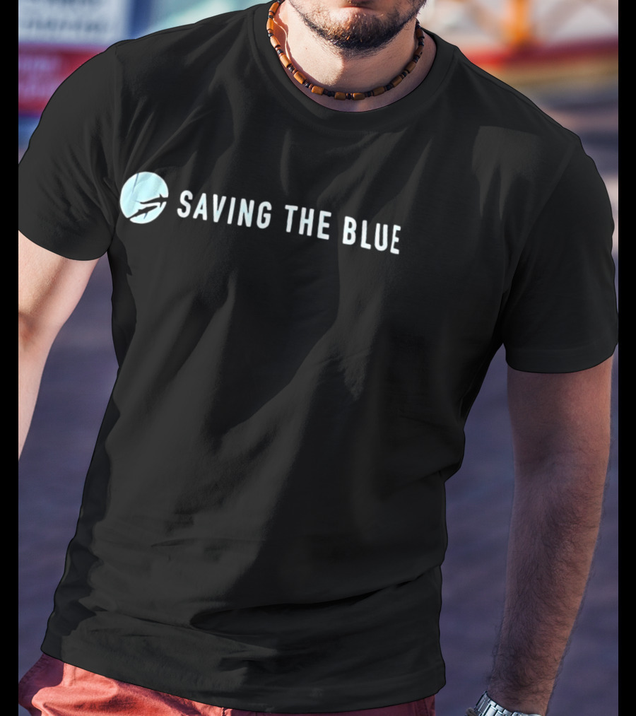 Saving The Blue Shark Conservation Marine Life T-Shirt