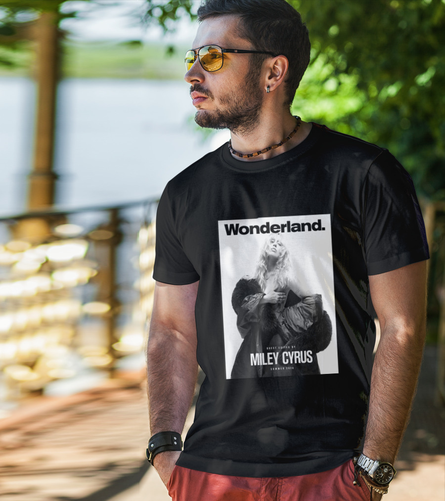 Wonderland Guest Edited By Miley Cyrus Summer 2026 T-Shirt