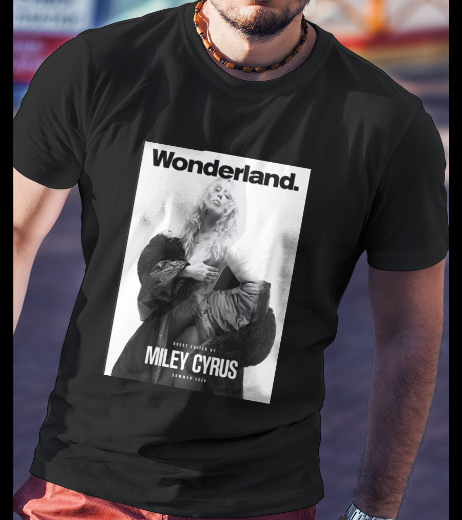 Wonderland Guest Edited By Miley Cyrus Summer 2026 T-Shirt