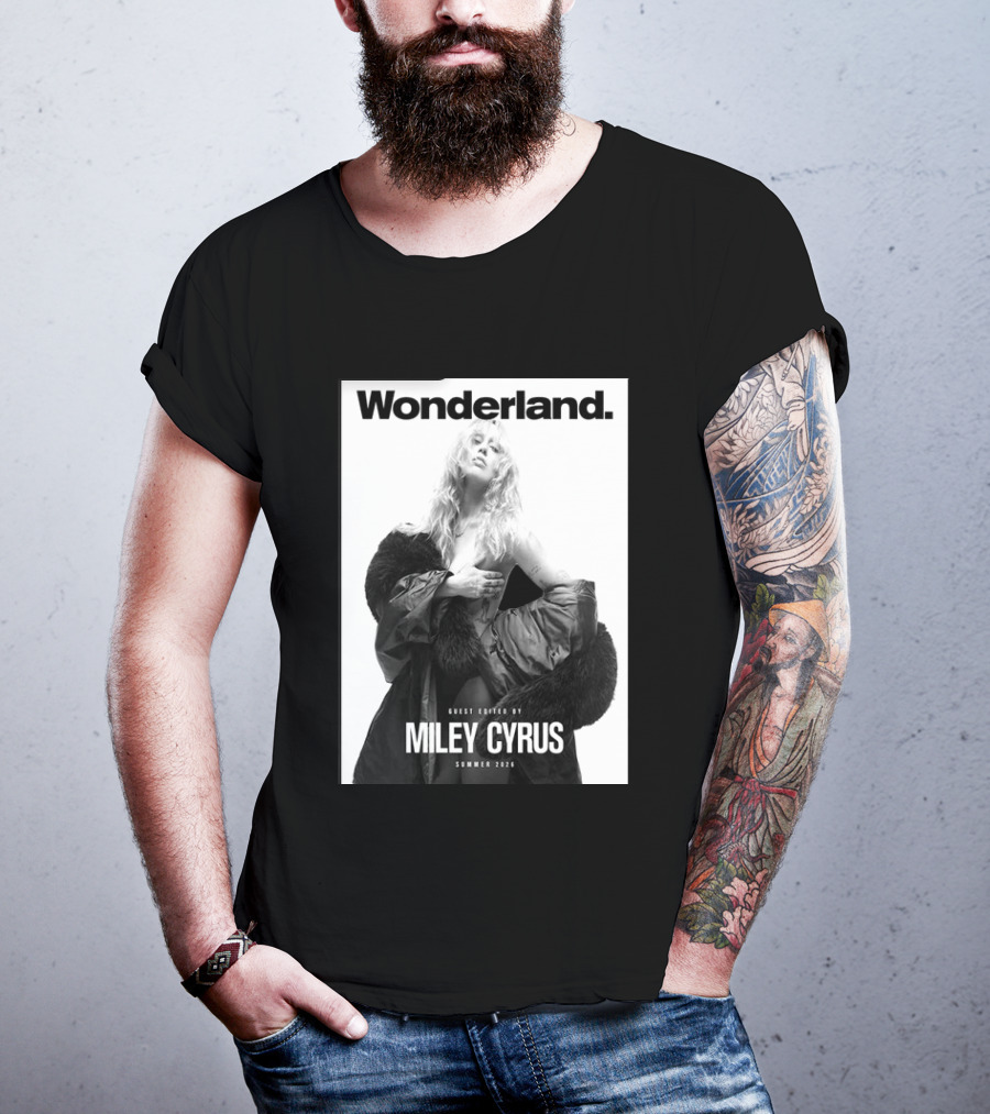 Wonderland Guest Edited By Miley Cyrus Summer 2026 T-Shirt
