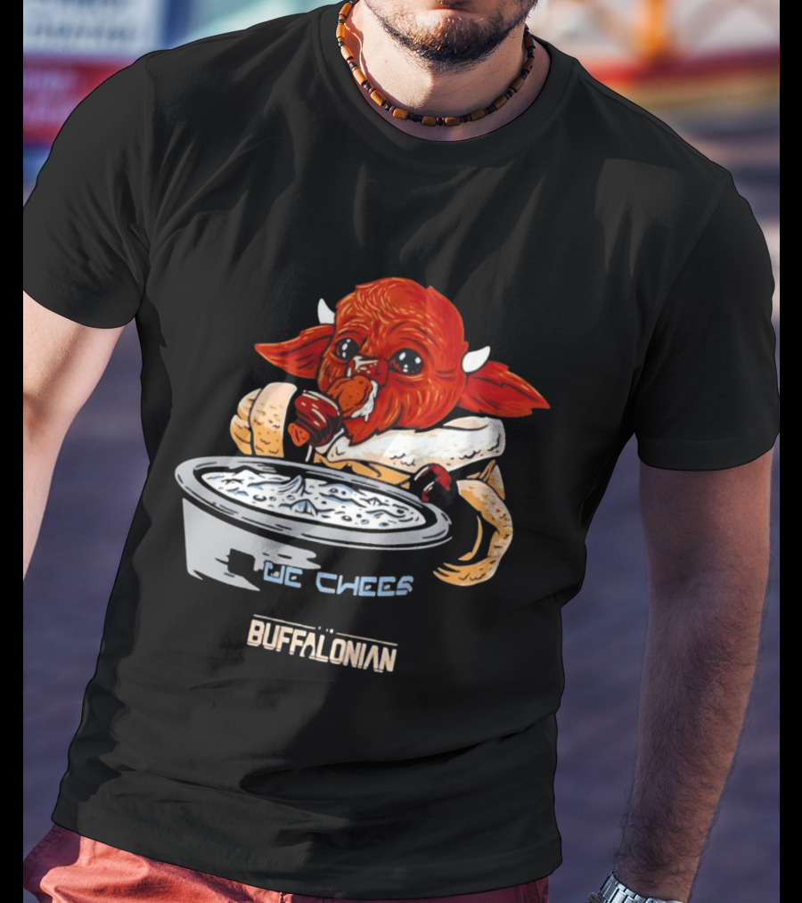 Buffalonian Eating Blue Cheese T-Shirt
