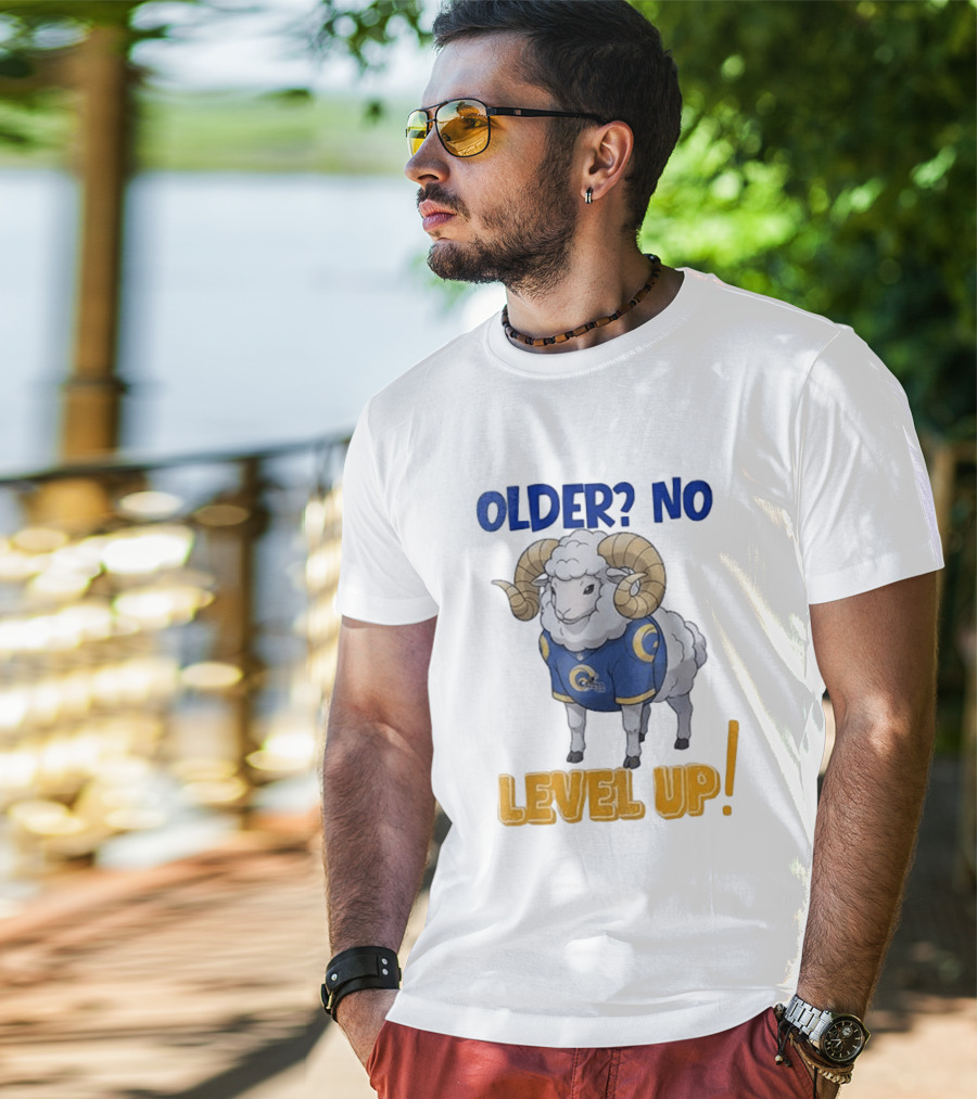 Los Angeles Rams X Pokemon 30th Anniversary Older No Level Up T-Shirt