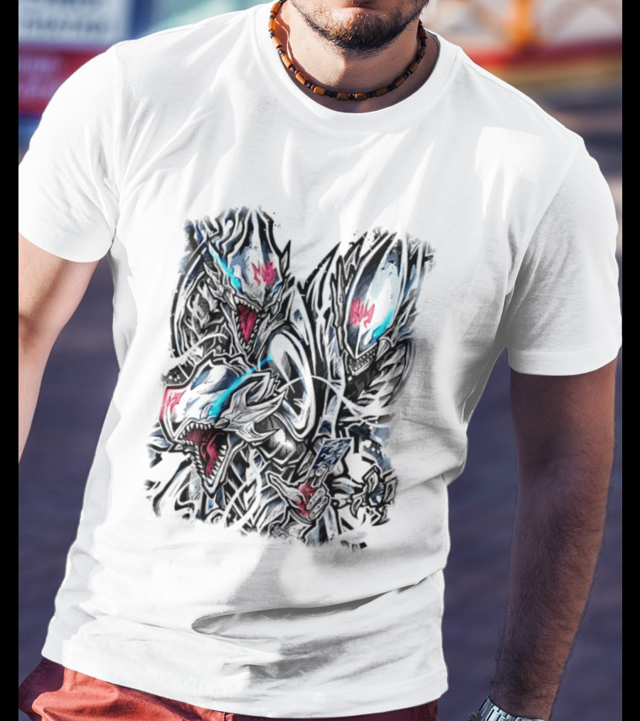 Blue Eyes White Dragon Yu Gi Oh Card Seto Kaiba Spirit Beast Tamer T-Shirt