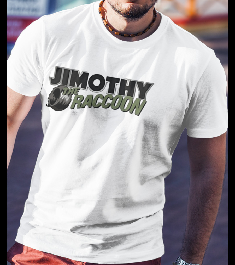 Jimothy The Raccoon Tire T-Shirt