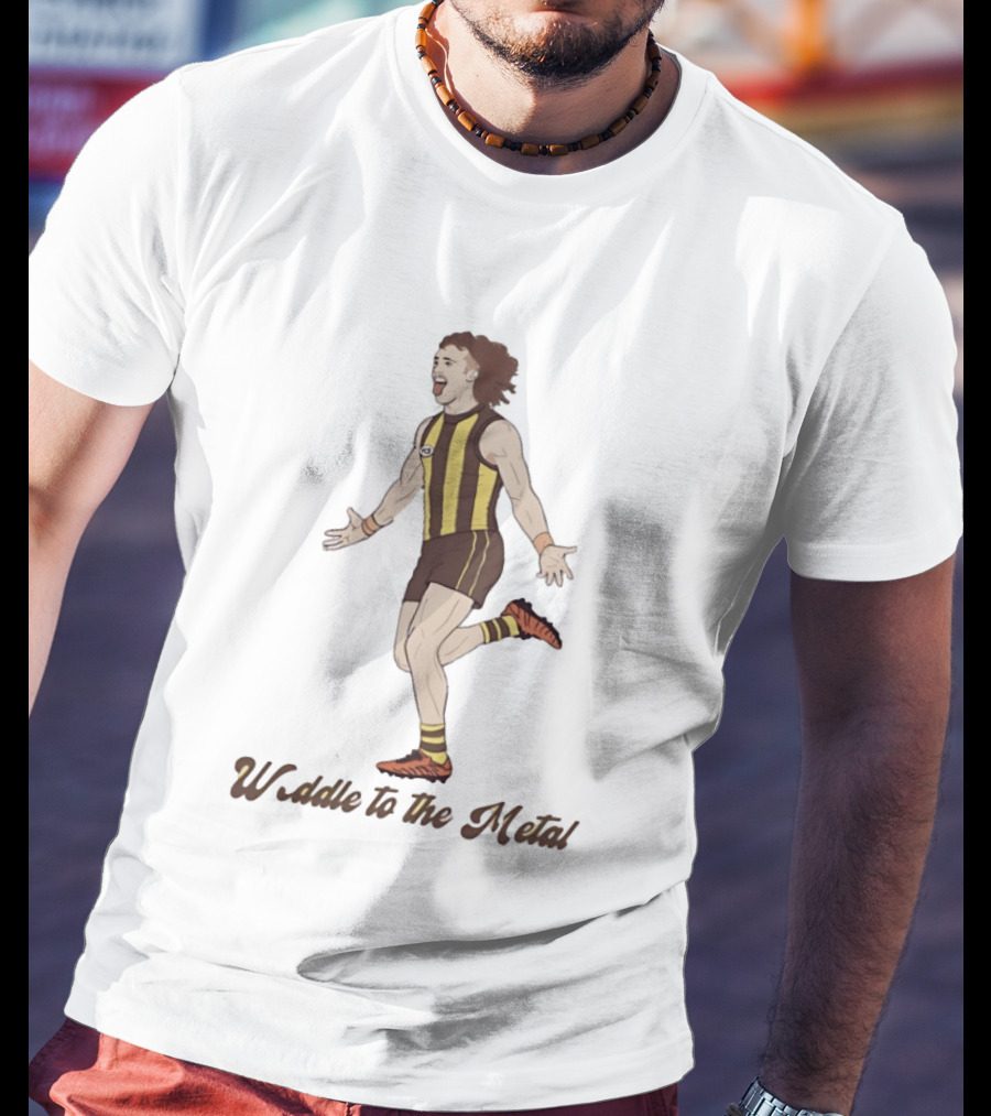 Weddle To The Metal Hawthorn Football Club Josh Weddle T-Shirt