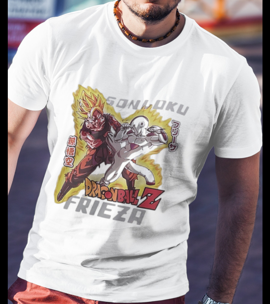 Son Goku Frieza Dragon Ball Z Anime Showdown T-Shirt