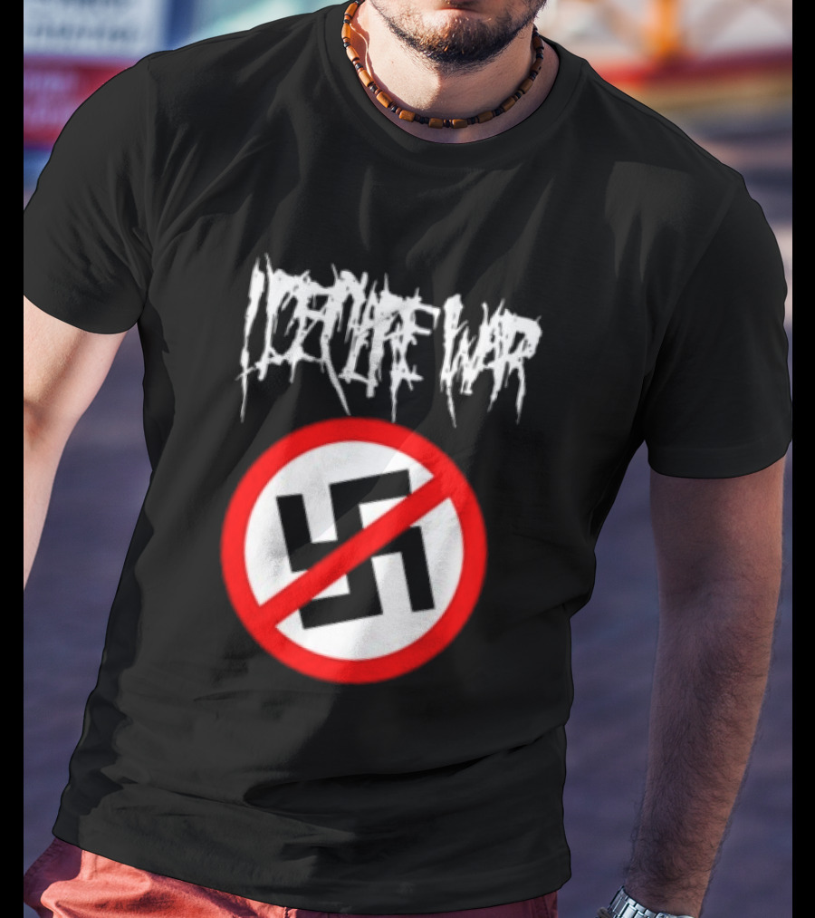 I Declare War Anti Nazi Symbol Graphic Merchnow Collection T-Shirt