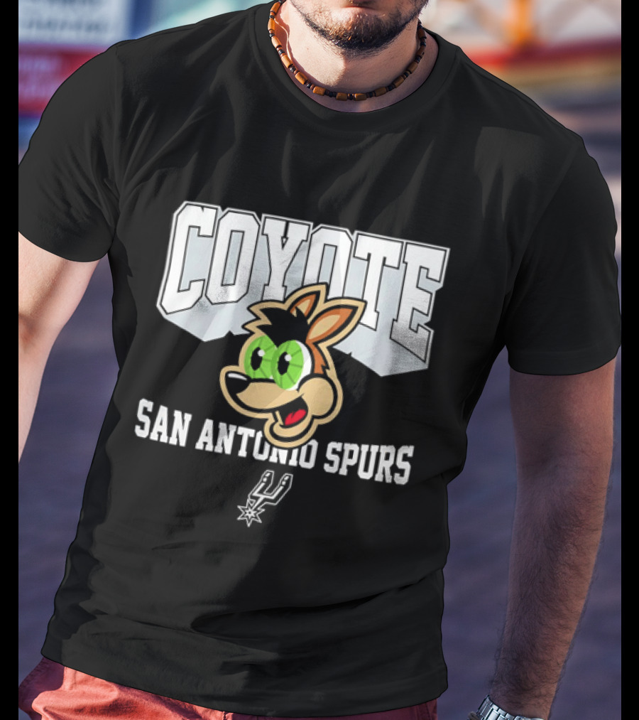 Coyote San Antonio Spurs Team T-Shirt