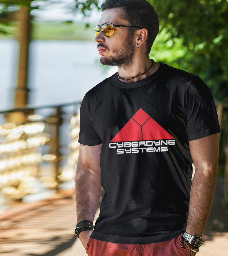Cyberdyne Systems Terminator Skynet Triangular T-Shirt