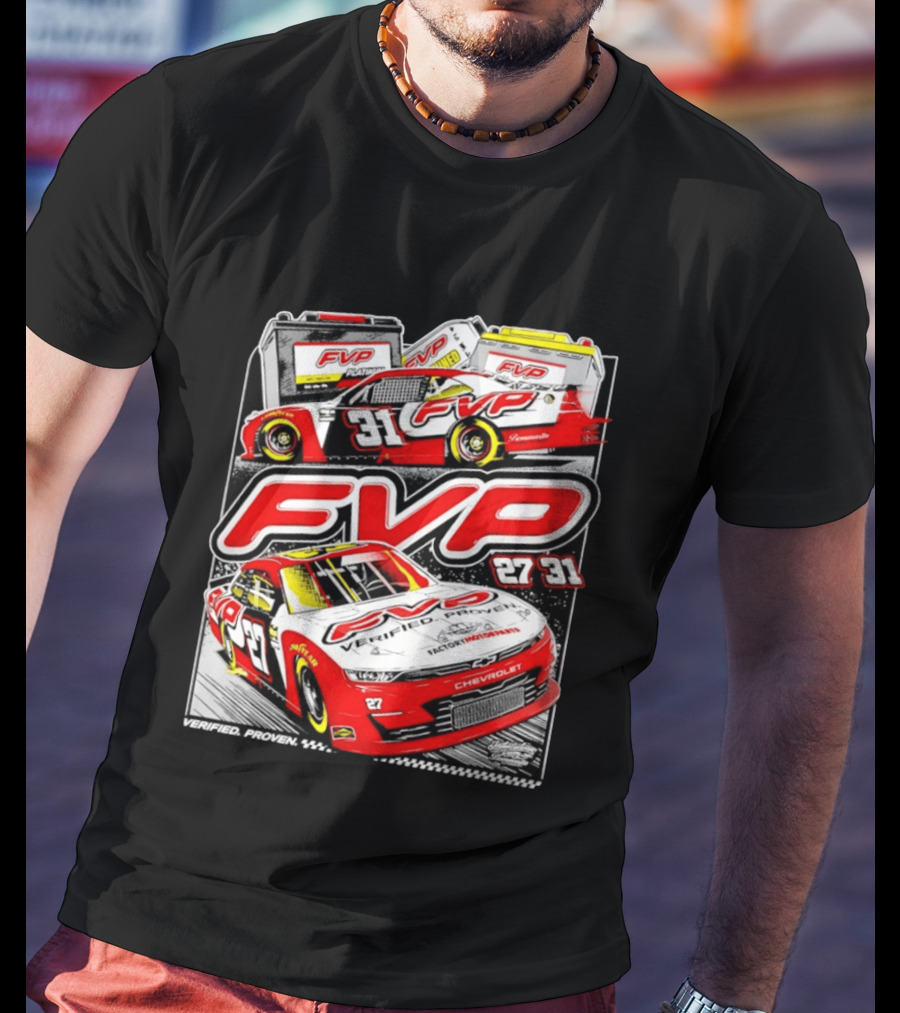 FVP Verified Proven Jordan Anderson Racing Chevrolet 27 31 T-Shirt