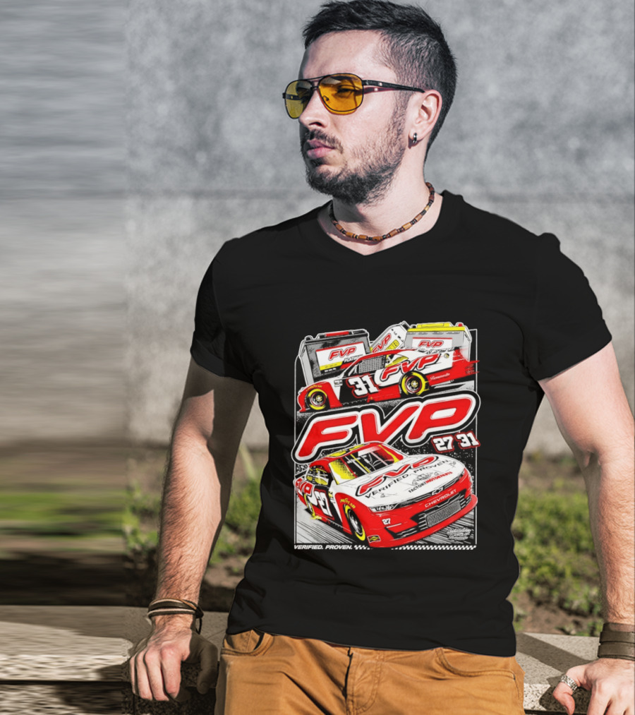FVP Verified Proven Jordan Anderson Racing Chevrolet 27 31 T-Shirt