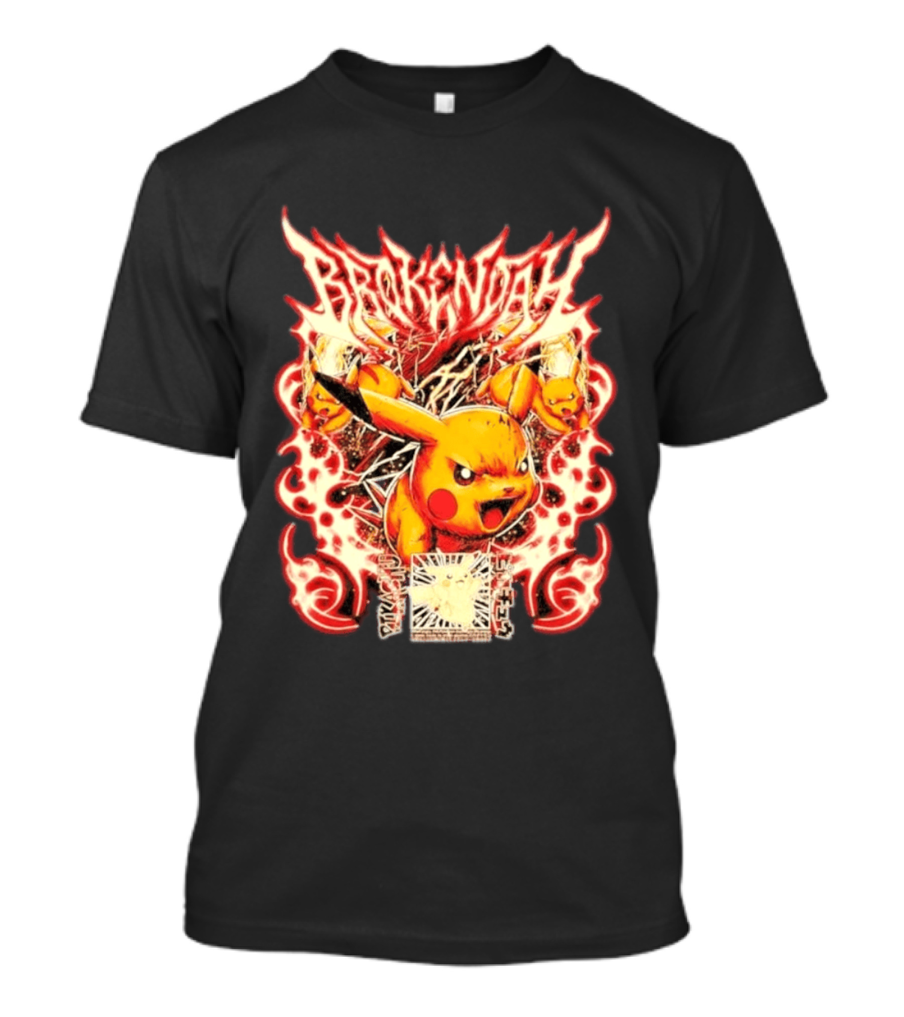 Brokendah High Voltage Pikachu Pokémon Electric Burst T-Shirt