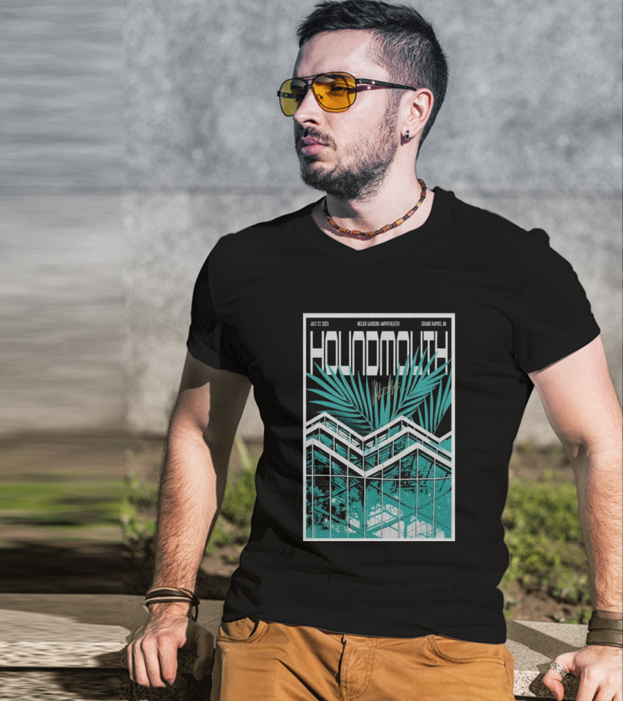 Houndmouth Meijer Gardens Amphitheater Grand Rapids July 27 2023 T-Shirt