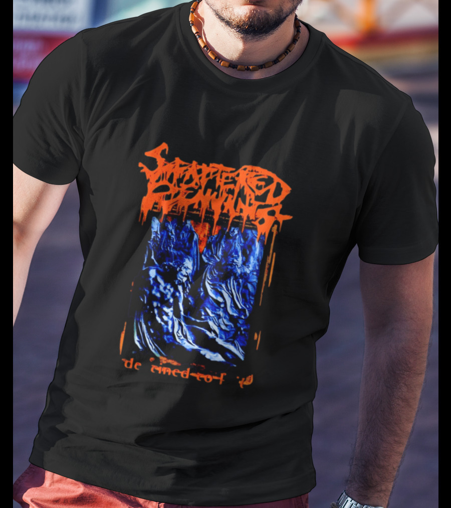 Scattered Remnants Destined To Fail Death Metal Album Cover T-Shirt