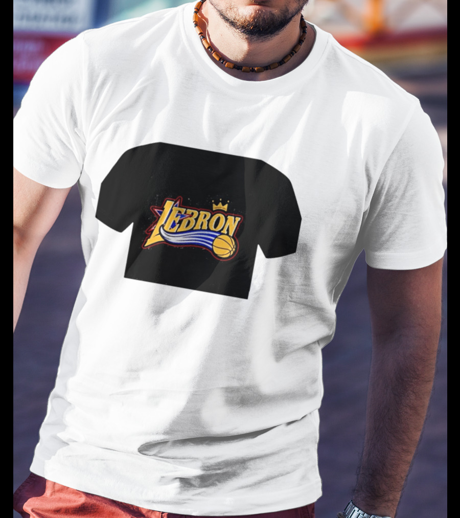 Lebron Crown Star Basketball Philly Sports T-Shirt