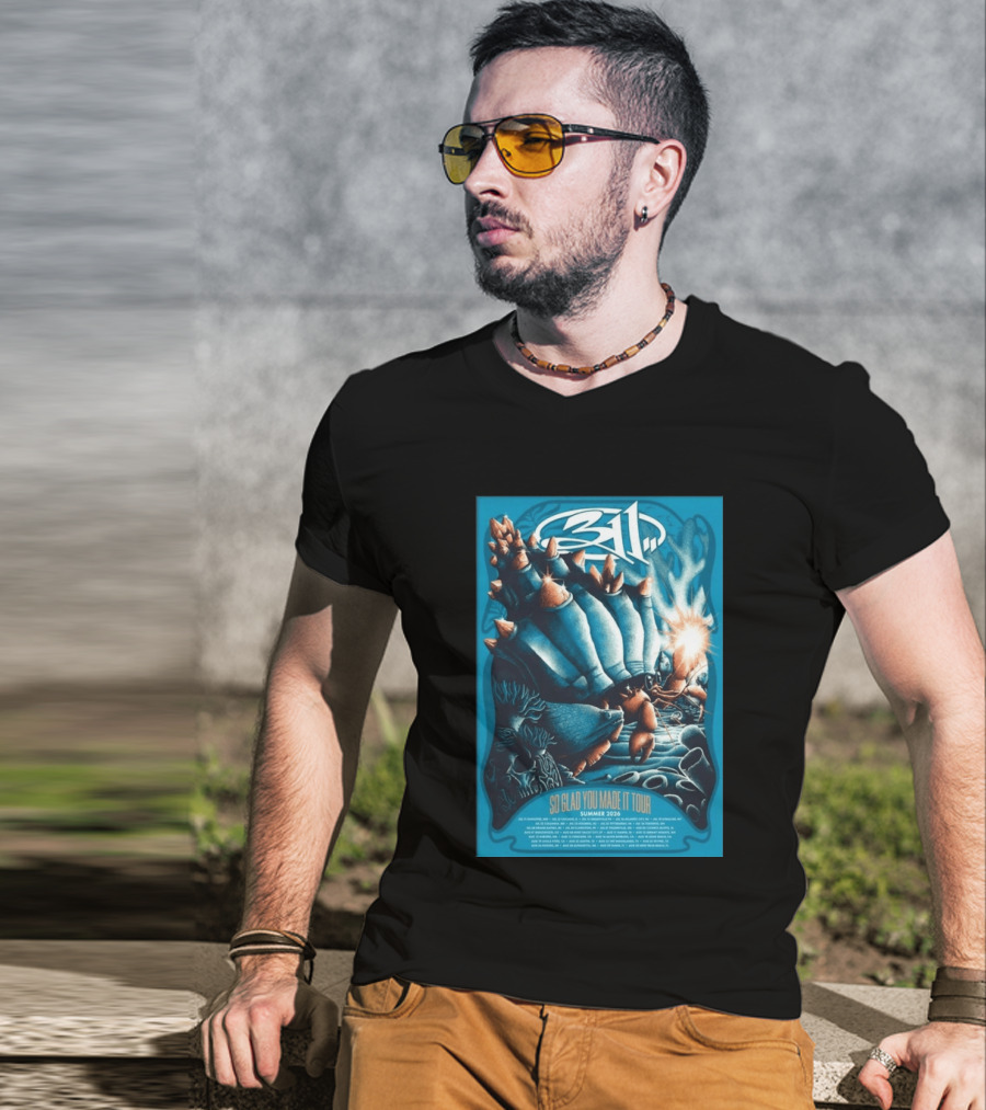 311 So Glad You Made It Tour Summer 2026 Concert Dates Locations T-Shirt