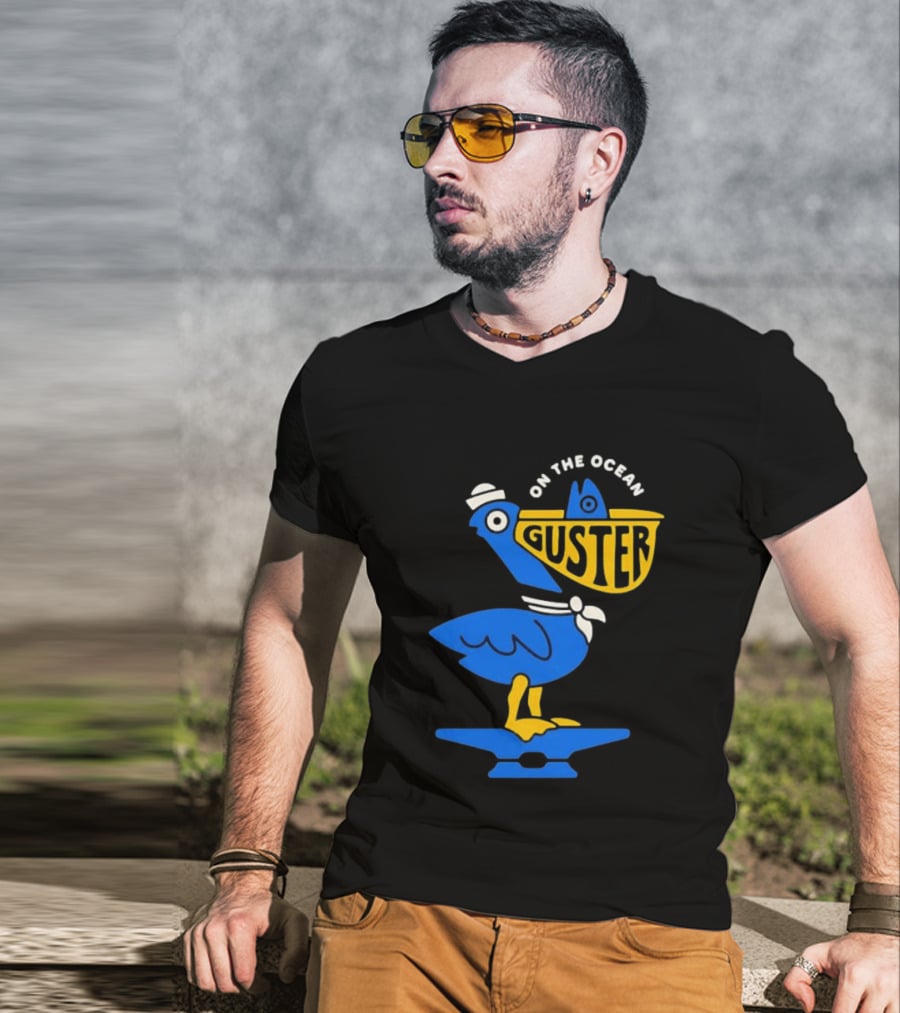 Guster On The Ocean 2026 Tour Pelican Sailor T-Shirt