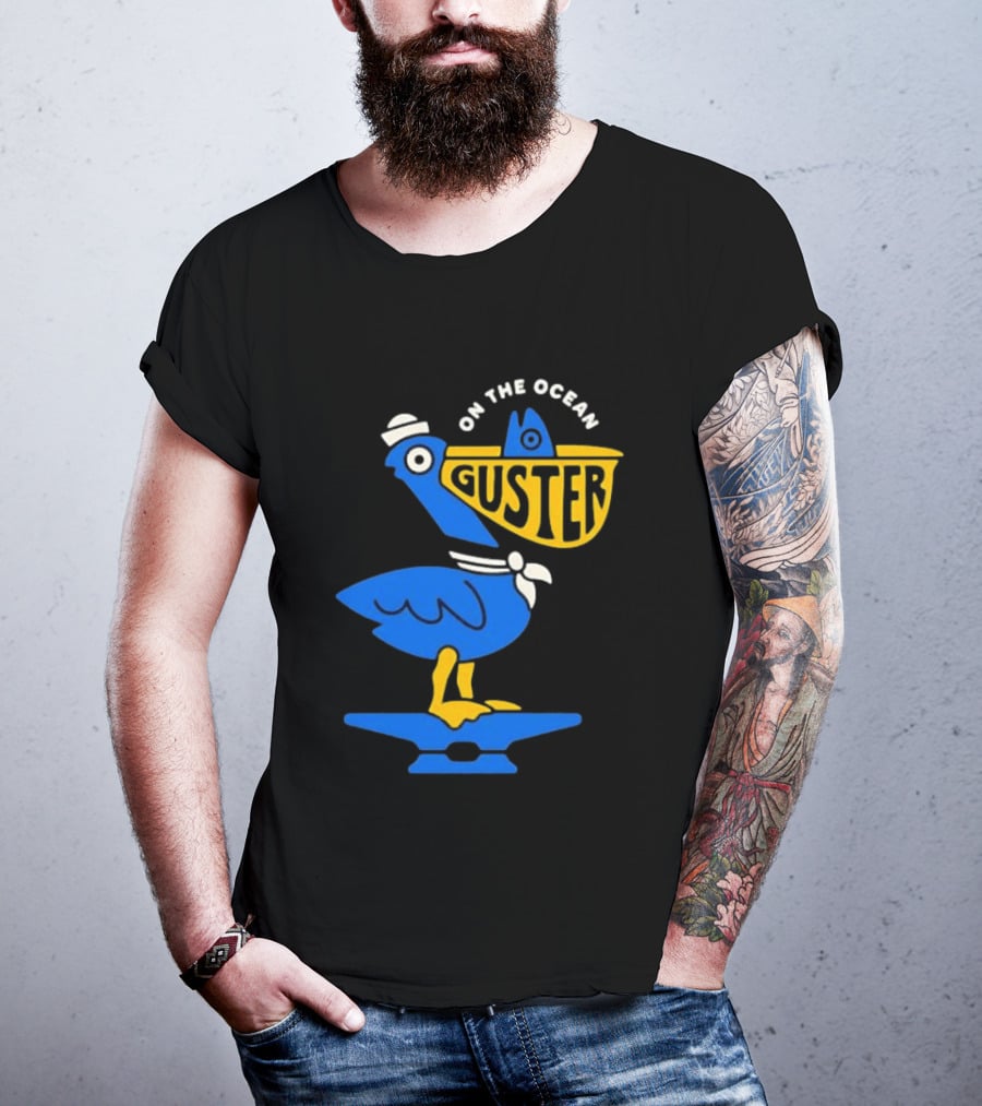 Guster On The Ocean 2026 Tour Pelican Sailor T-Shirt