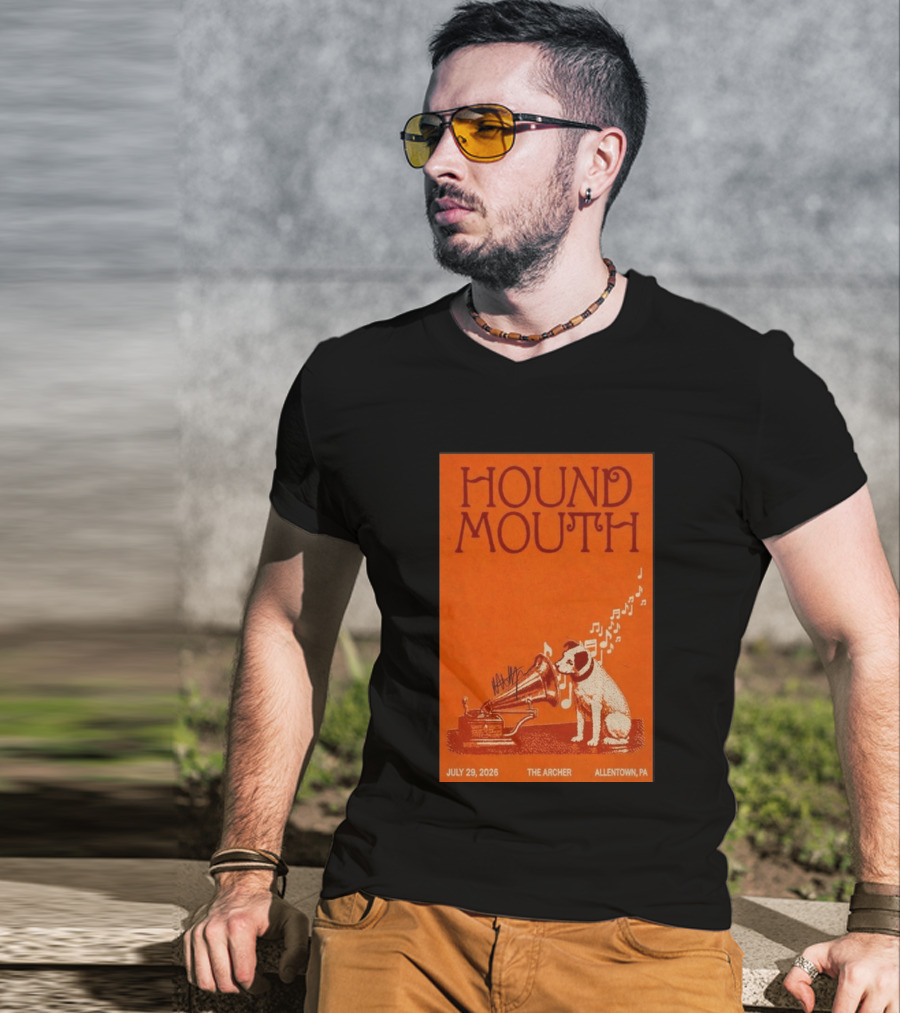 Houndmouth Allentown Pennsylvania Concert July 29 2026 The Archer T-Shirt