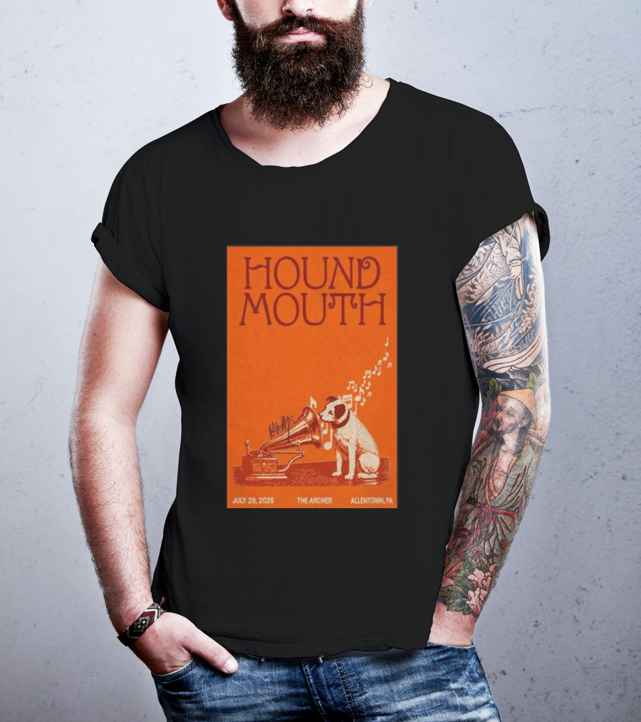 Houndmouth Allentown Pennsylvania Concert July 29 2026 The Archer T-Shirt