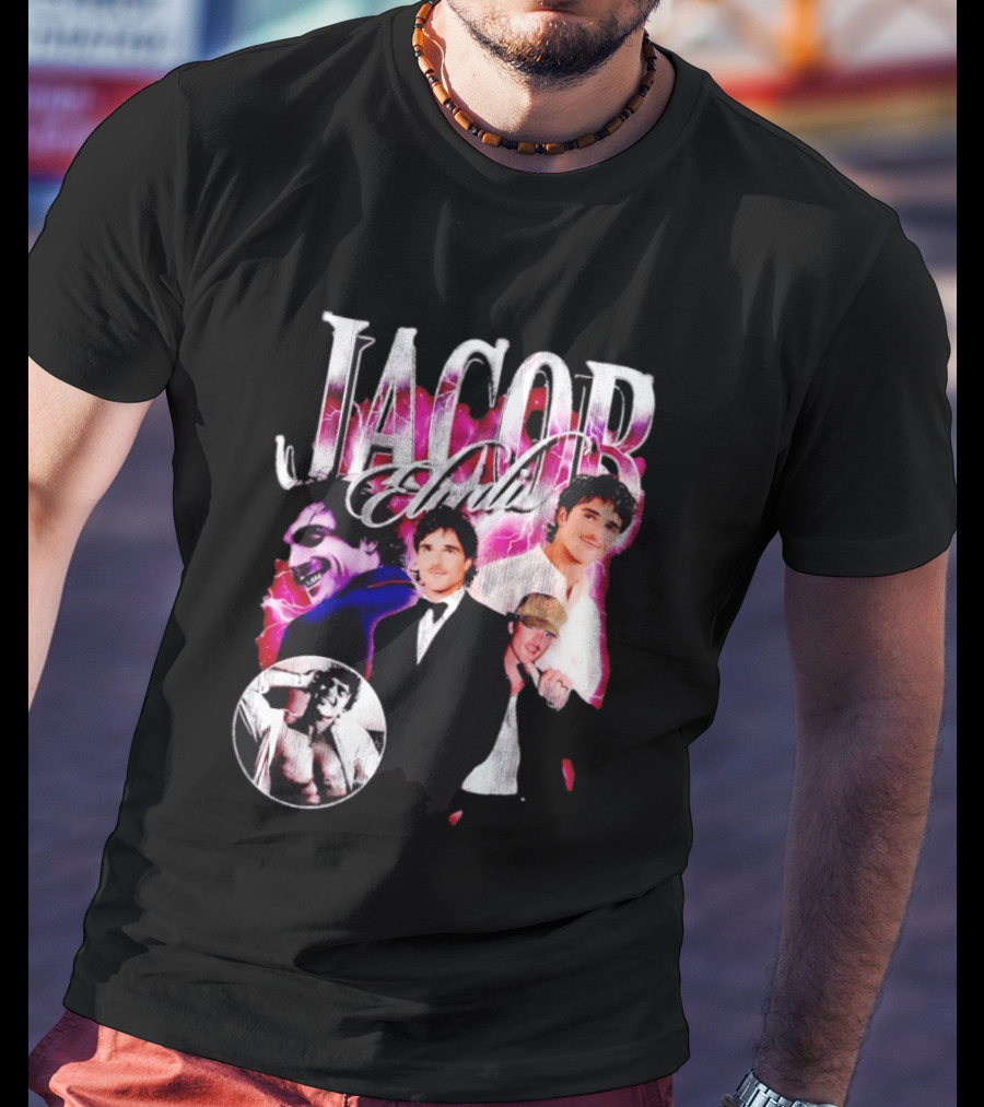 Jacob Elordi Collage Joker Suit Hat Aesthetic T-Shirt